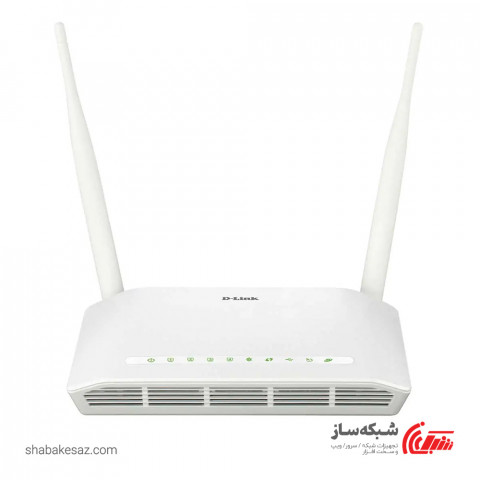 مودم روتر +ADSL2 دی لینک D-Link DSL-2750U وای فای N300