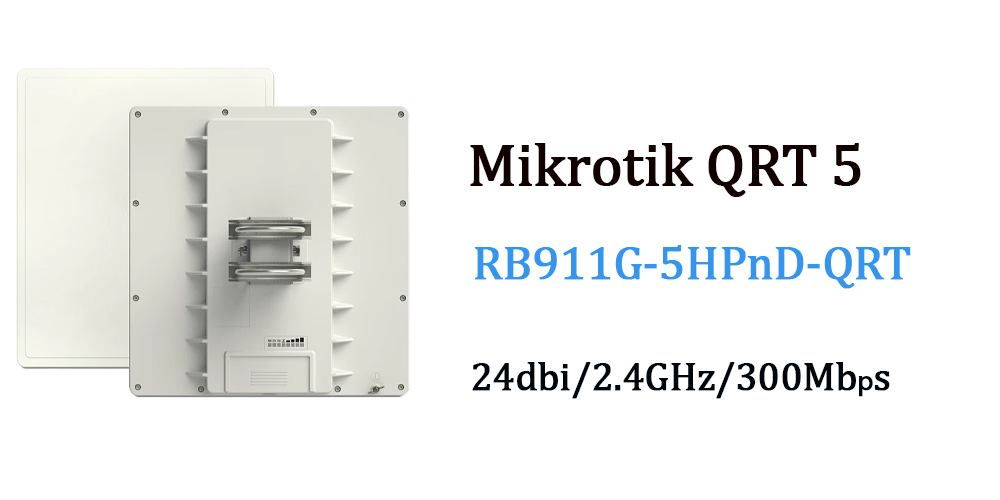 روتر وایرلس میکروتیک Mikrotik QRT 5 فضای بیرونی 24dbi