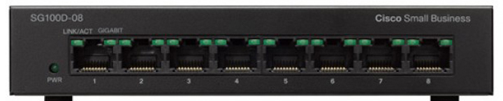 سوئیچ سیسکو 8 پورت Cisco switch SG100D-08  