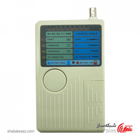تستر شبکه کی نت K-net K-N8000 چهار کاره شبکه و تلفن و BNC و USB