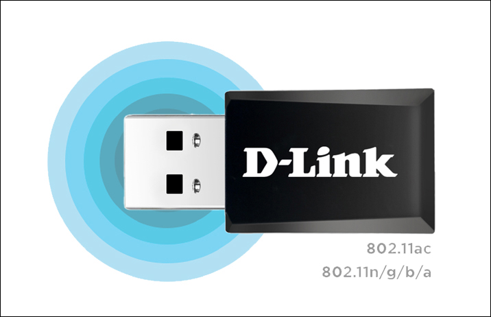 کارت شبکه وایرلس USB 3.0 دی لینک D-Link DWA-182 سرعت AC1300