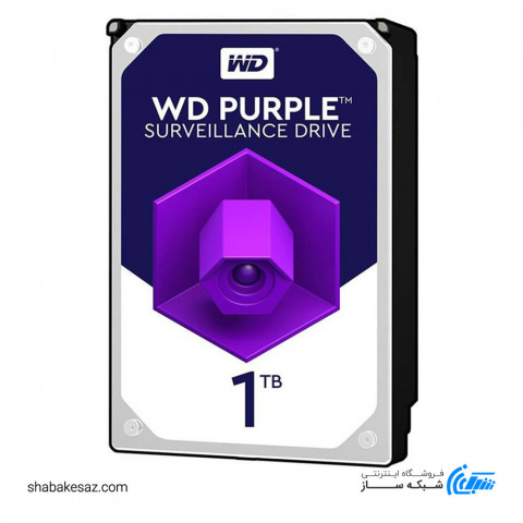 هارد وسترن دیجیتال Western Digital Purple WD10PURZ اینترنال 1TB