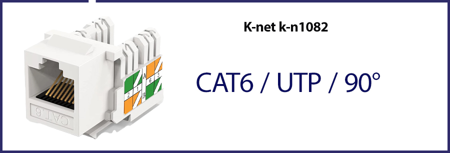 کیستون کی نت K-net k-n1082 شبکه cat6 UTP