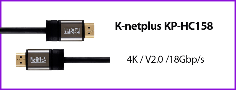 کابل HDMI 4K کی نت پلاس K-netplus KP-CH20400 ورژن 2.0 طول 40 متر