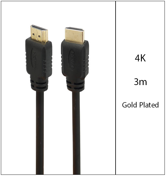 کابل HDMI کی نت K-net K-CH140030 ورژن 1.4 به طول 3 متر