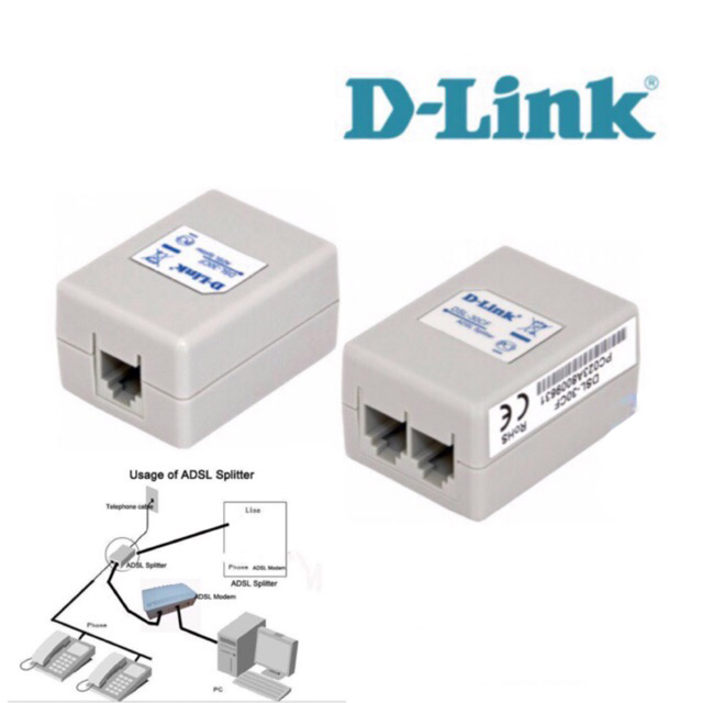 نویزگیر +ADSL2 دی لینک DSL-30CF