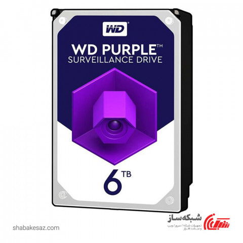 هارد وسترن دیجیتال Western Digital Purple WD60PURX اینترنال 6TB