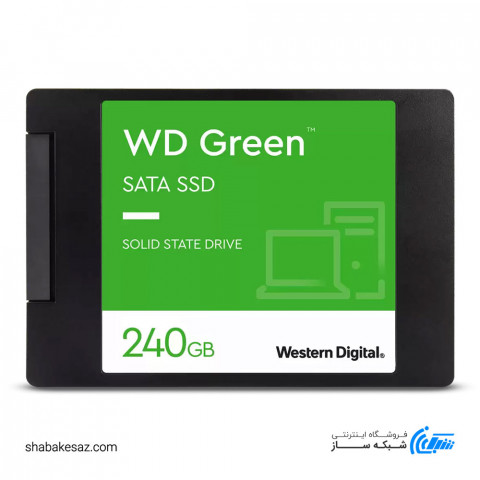 حافظه SSD وسترن دیجیتال Western Digital GREEN 240GB اینترنال