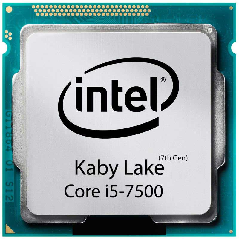 پردازنده اینتل سری Kaby Lake مدل Core i5 7500 