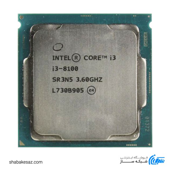 پردازنده اینتل سری Coffee Lake مدل Intel Core i3-8100 Tray