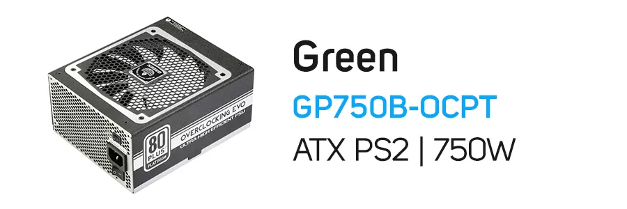 منبع تغذیه کامپیوتر گرین Green GP750B-OCPT