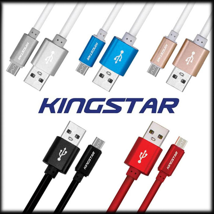 کابل کینگ استار Kingstar K66 A میکرو micro USB طول 120 سانتی متر