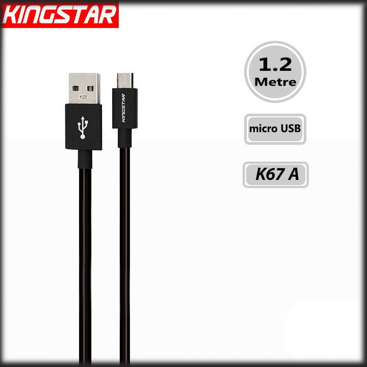 کابل کینگ استار Kingstar K67 A میکرو USB طول 120 سانتی متر