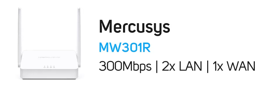 روتر مرکوسیس Mercusys MW301R بی سیم N300