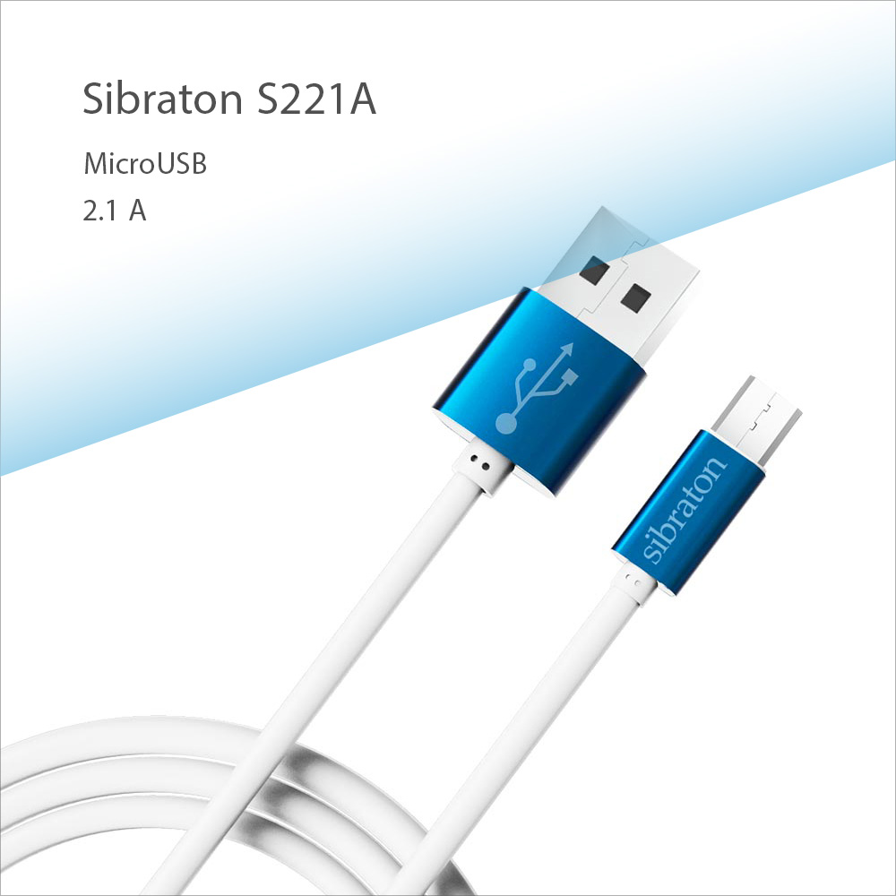کابل شارژ سیبراتون Sibraton S221A Micro-USB