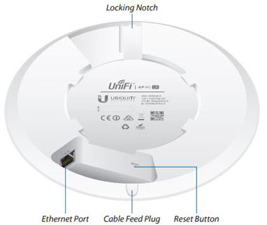 اکسس پوینت سقفی AC1350 یوبیکیوتی UBNT Unifi AC LR