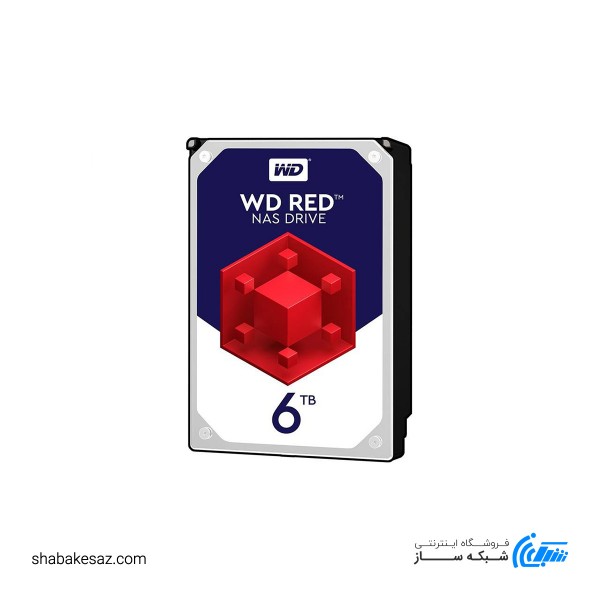 هارددیسک اینترنال وسترن دیجیتال مدل Red WD60EFRX ظرفیت 6 ترابایت