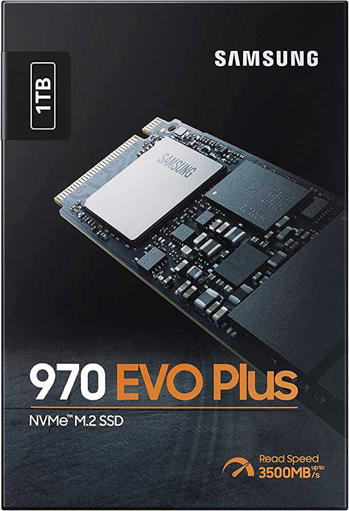 حافظه SSD سامسونگ Samsung 970 EVO Plus NVMe M.2 1TB اینترنال