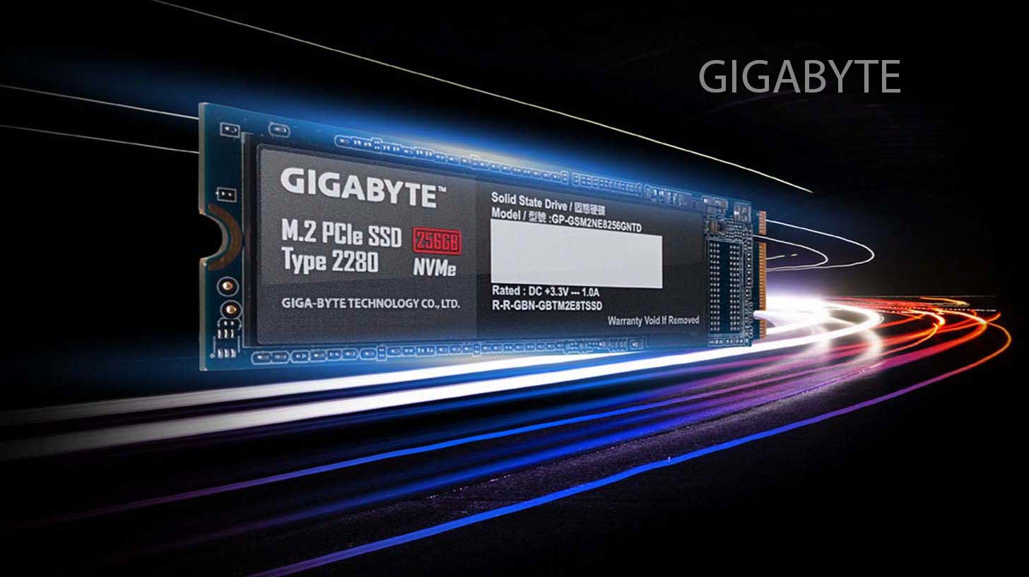 حافظه SSD گیگابایت GIGABYTE M.2 PCIe SSD 256GB اینترنال