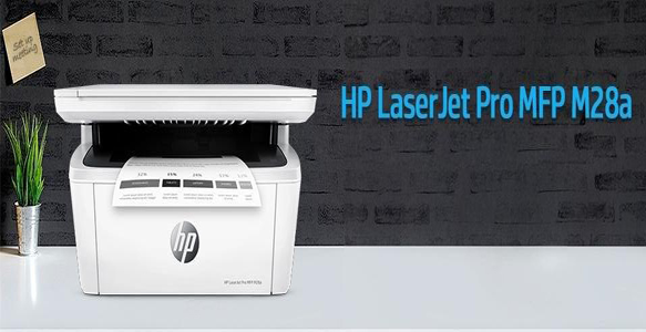 پرینتر اچ پی HP LaserJet Pro MFP M28a سه کاره لیزری