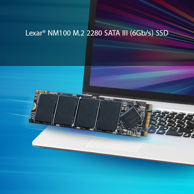 حافظه SSD لکسار Lexar NM100 128GB اینترنال