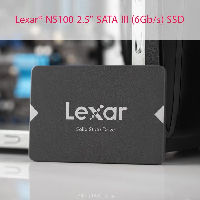 حافظه SSD لکسار Lexar NS100 128GB اینترنال