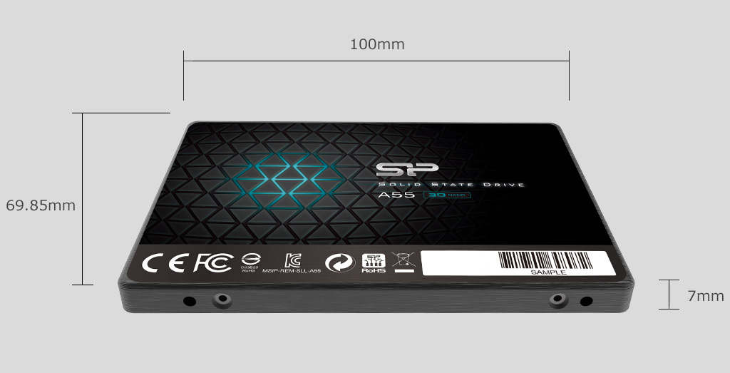 حافظه SSD اینترنال سیلیکون پاور Silicon Power Ace A55 ظرفیت 128GB