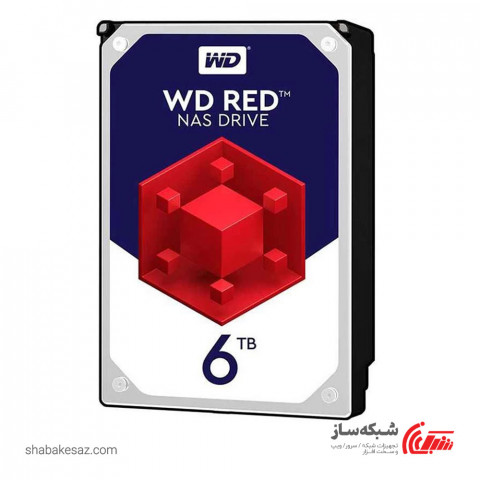 هارد وسترن دیجیتال Western Digital Red WD60EFRX اینترنال 6TB