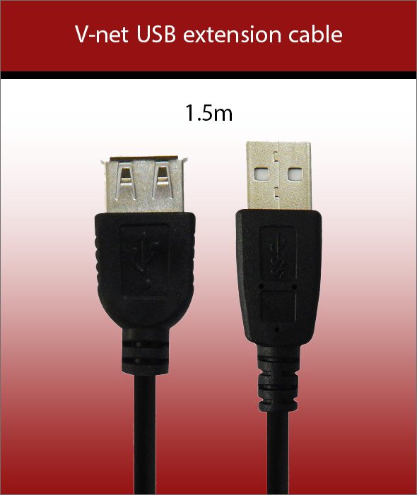 کابل افزایش USB وی نت به طول 1.5 متر