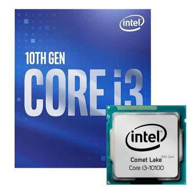 پردازنده اینتل Intel Core i3-10100 box سری Comet Lake