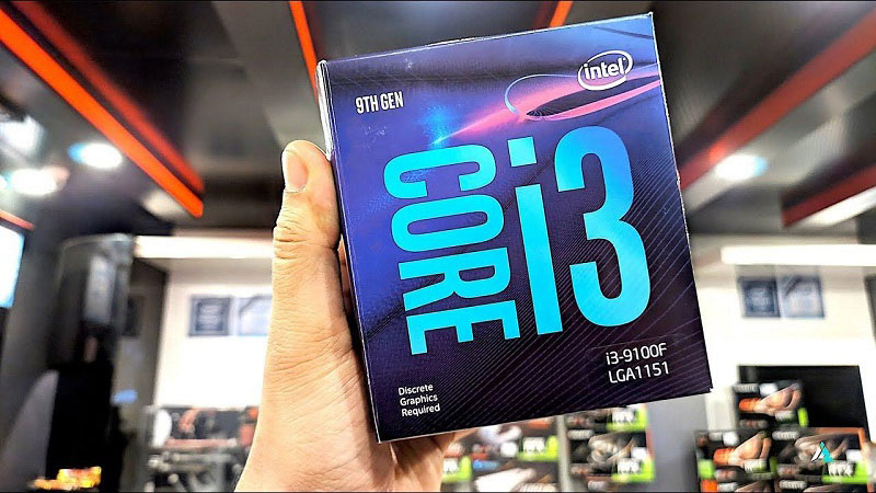 پردازنده اینتل Intel Core i3-9100F box سری Coffee Lake
