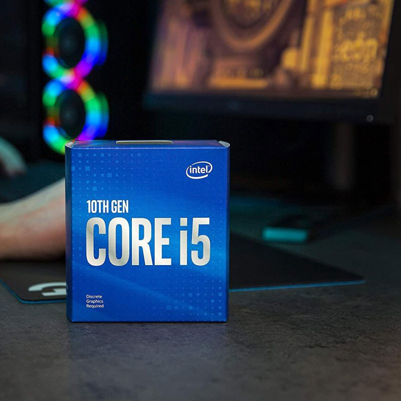 پردازنده اینتل Intel Core i5 10400F Box سری Comet Lake