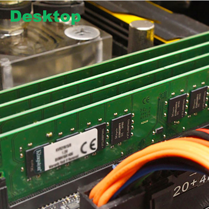 رم دسکتاپ DDR4 کینگستون KVR24N17S6 ظرفیت 4 گیگابایت 2400MHz