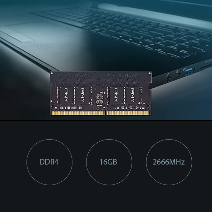 رم دسکتاپ DDR4 پی ان وای ظرفیت 16 گیگابایت 2666MHz