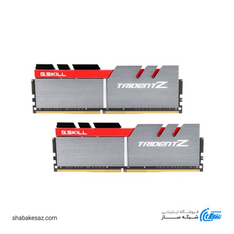 رم جی اسکیل DDR4 دوکاناله C16 مدل Trident Z ظرفیت 32 گیگابایت 3200 مگاهرتز