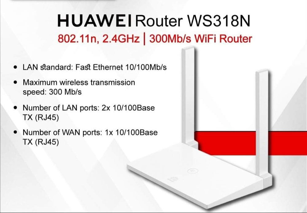 روتر بی سیم هواوی Huawei WS318n سرعت N300