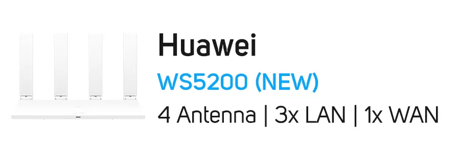 روتر هوآوی Huawei WS5200 بی سیم AC1200 گیگابیت