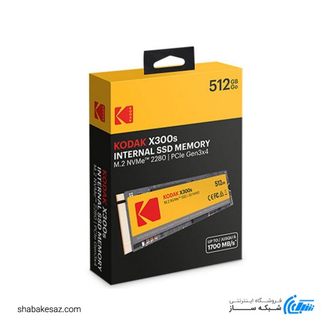 SSD اینترنال KODAK مدل X300 M.2 ظرفیت 512 گیگابایت