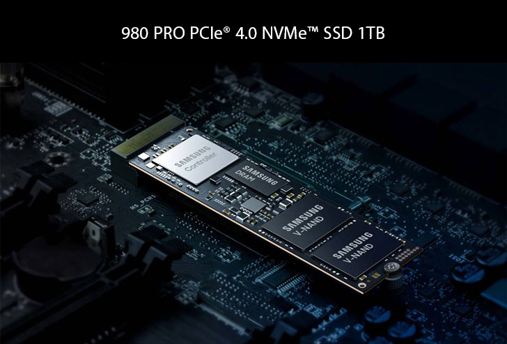 حافظه اینترنال SSD سامسونگ samsung 980 PRO NVMe ظرفیت 1TB