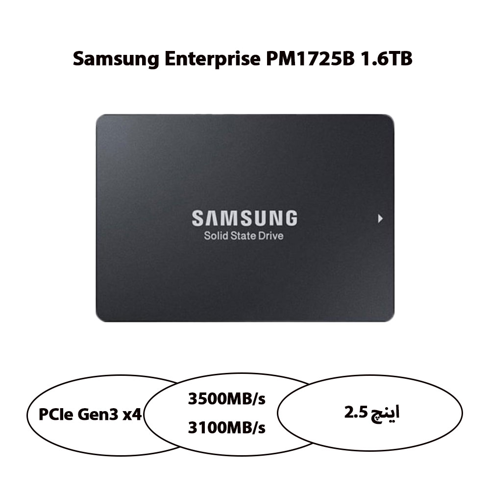 حافظه SSD اینترنال سامسونگ Samsung PM1725B Enterprise ظرفیت 1.6TB