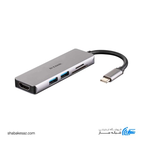 هاب 5 پورت USB-C دی لینک مدل DUB-M530