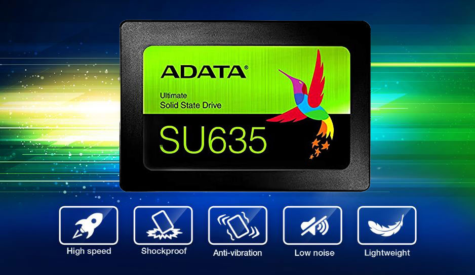هارد SSD اینترنال ای دیتا ADATA SU635 ظرفیت 480GB