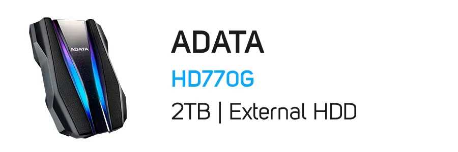 هارد اکسترنال ای دیتا ADATA HD770G ظرفیت 2TB
