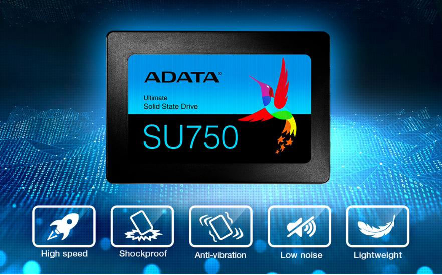 حافظه SSD اینترنال ای دیتا ADATA SU750 ظرفیت 1TB