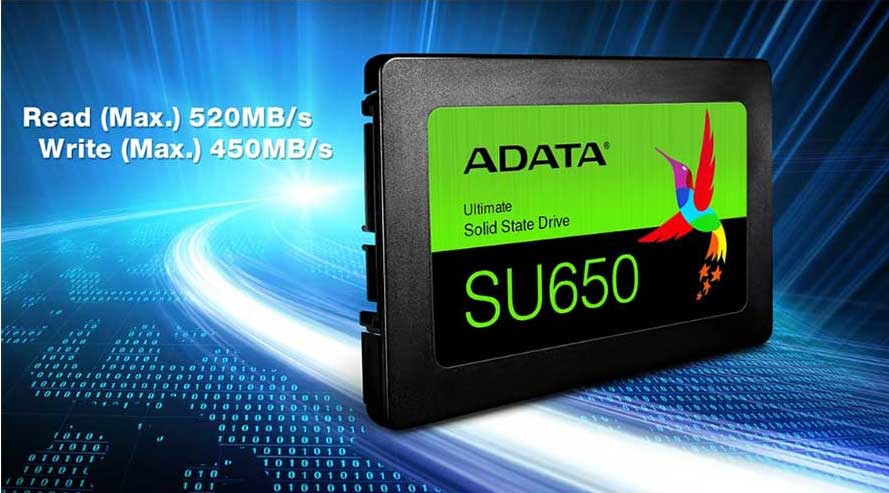 حافظه SSD اینترنال ای دیتا ADATA SU650 ظرفیت 240GB