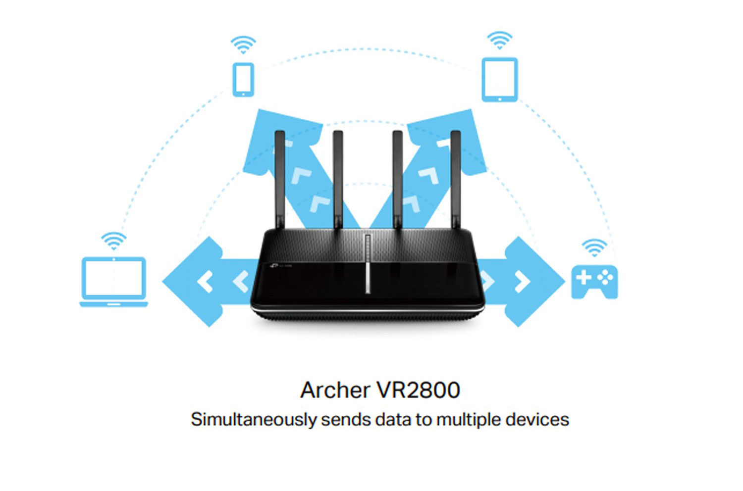 مودم روتر ADSL/VDSL تی پی لینک Tp-Link Archer VR2800 وای فای AC2800