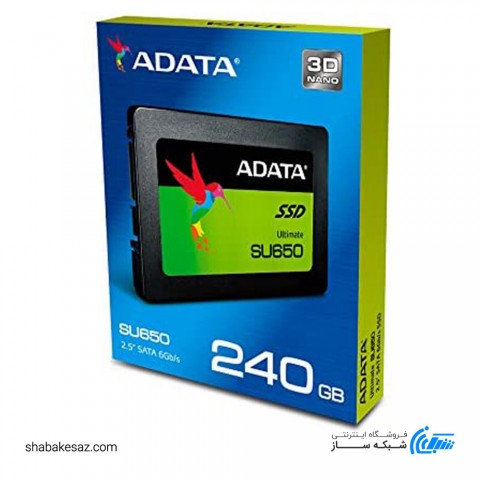 حافظه SSD اینترنال مدل ADATA SU650 240GB