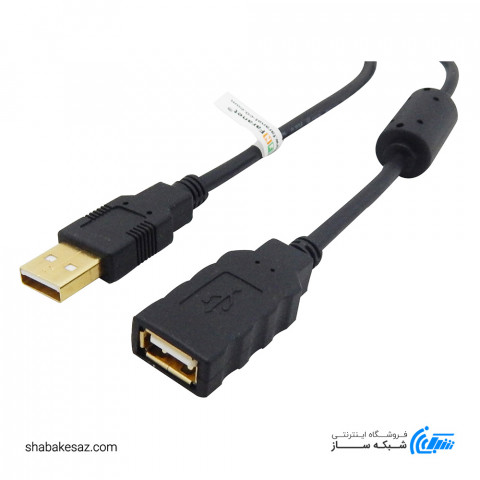 کابل افزایش طول USB 2.0 فرانت 1.5 متری
