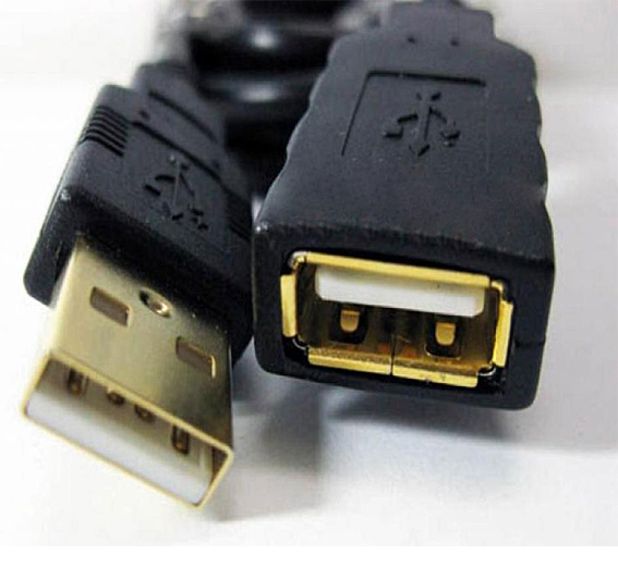 کابل افزایش USB 2.0 فرانت 5 متری