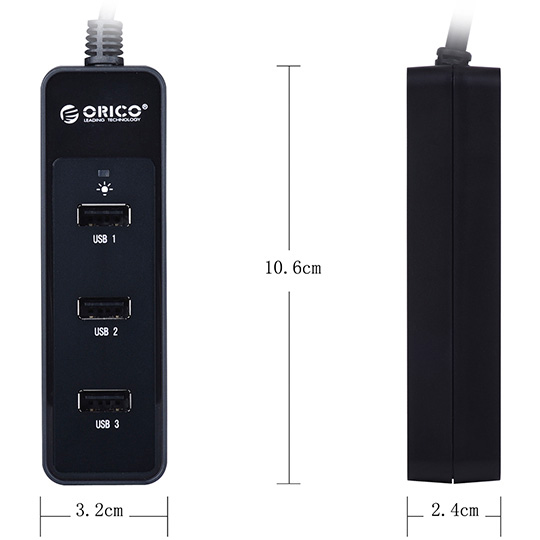 هاب ORICO W5PH4-U2 با 4 پورت USB 2.0